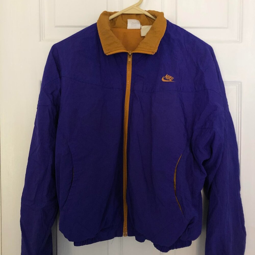 Vintage Nike Purple Windbreaker Jacket